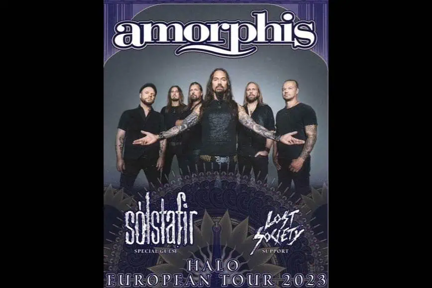 You are currently viewing Amorphis – Sólstafir – Lost Society live στην Ελλάδα 3-4/11/2023