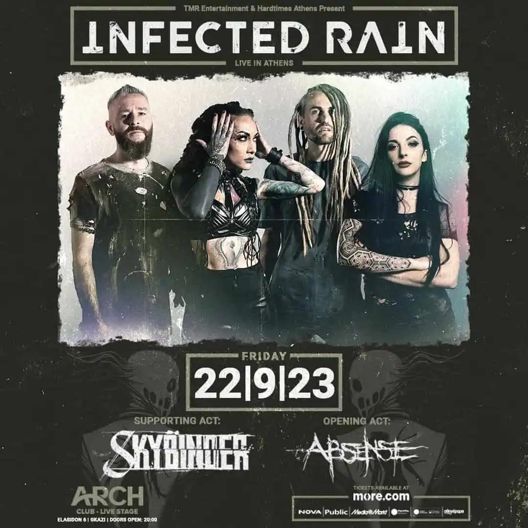 You are currently viewing INFECTED RAIN live in Athens