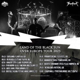 Read more about the article AmongRuins – Land of The Black Sun / Over Europe Tour 2023