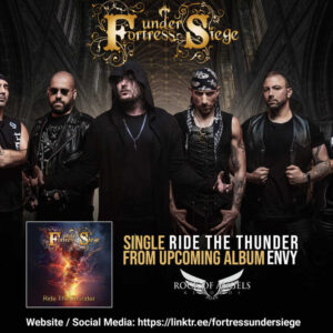 FORTRESS UNDER SIEGE – “Ride The Thunder” new Single (Official Video)