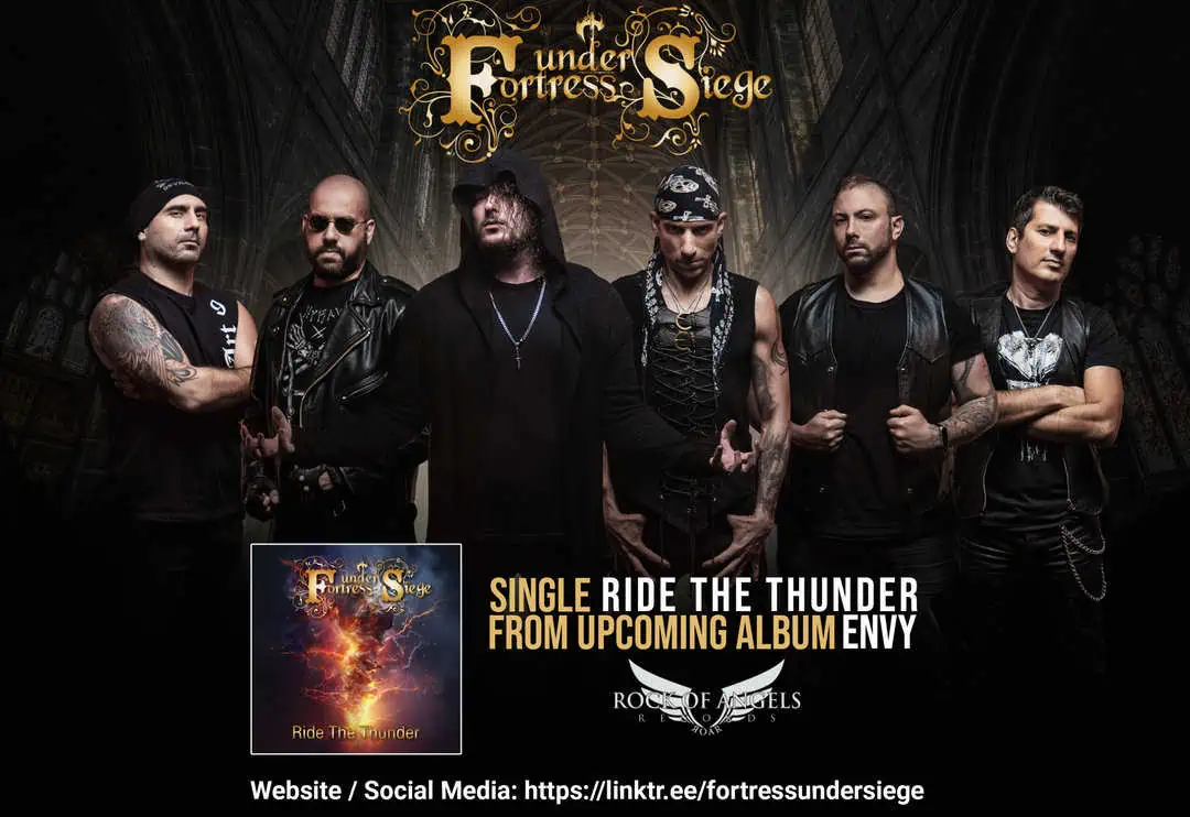 You are currently viewing FORTRESS UNDER SIEGE –  “Ride The Thunder” νέο Single (Official Video)