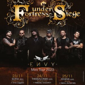 FORTRESS UNDER SIEGE ανακοίνωσαν το ENVY MINI TOUR 2023