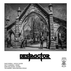 Η SHADOW KINGDOM RECORDS παρουσιάζει το πολυαναμενόμενο πέμπτο άλμπουμ των αμερικανικών DESTRUCTOR “Blood, Bone, and Fire”