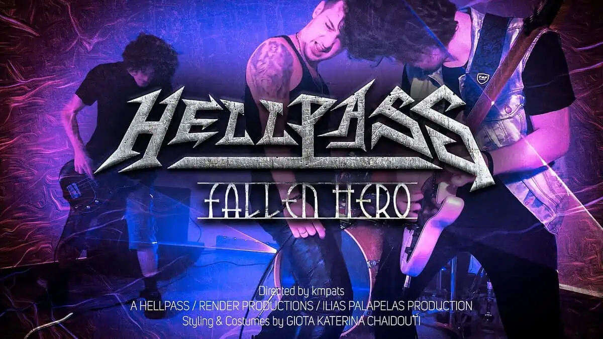 You are currently viewing HELLPASS – new official music video for the single “Fallen Hero” of the album “Gates Of War”