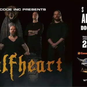 WOLFHEART live in Athens, support act DESERT NEAR THE END  Κυριακή 14 Απριλίου 2024 στο AN CLUB