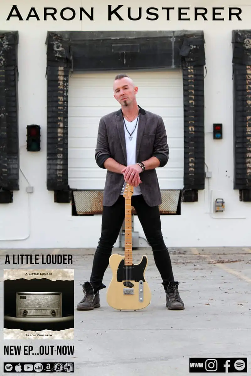 You are currently viewing AARON CUSTERER – κυκλοφορεί το νέο EP “A Little Louder”
