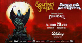 Read more about the article SOLITARY SABRED | DARKLON | DRAGON SKULL live @ Piraeus Club Academy – Σάββατο 20 Απριλίου