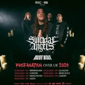 Οι Suicidal Angels ανακοινώνουν την περιοδεία “Profanation over UK 2024”!