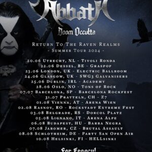 Οι ABBATH ανακοινώνουν τη “Return of the Raven Realms Summer Tour” 2024 περιοδεία