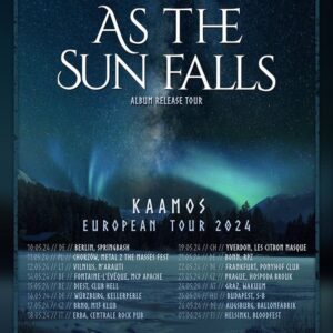 Οι AS THE SUN FALLS ανακοινώνουν την ευρωπαϊκή τους περιοδεία για το album “Kaamos”