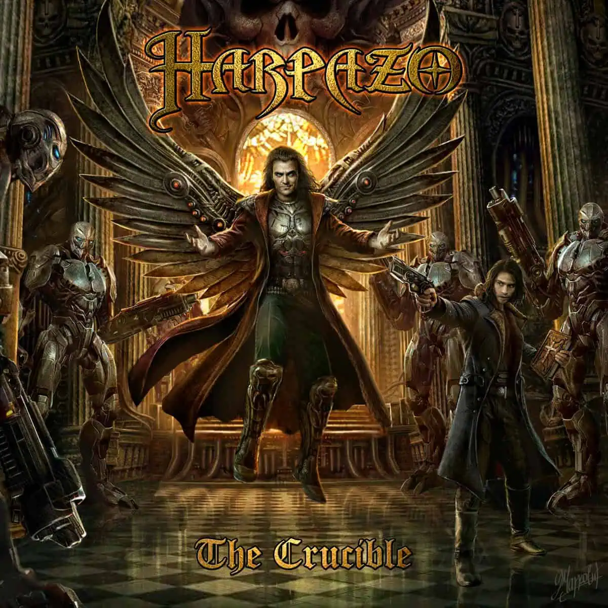 You are currently viewing HARPAZO Shares Dynamic Lyric Video “Ichor” For Futuristic Rock Opera Album “The Crucible”