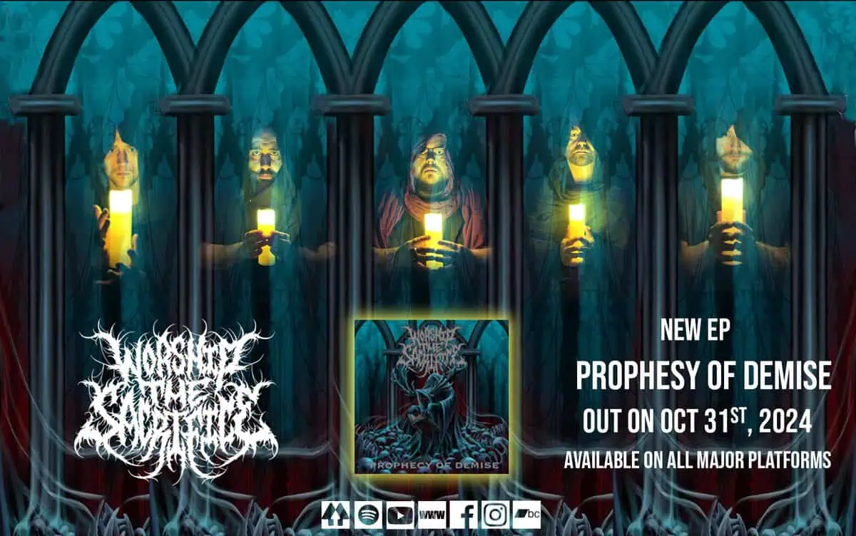 Read more about the article Οι WORSHIP THE SACRIFICE κυκλοφόρησαν το EP “Prophecy of Demise”